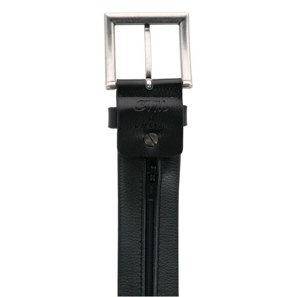 CTM Men's Travel Money Belt with Full Length Hidden Zipper - Picture 2 of 5